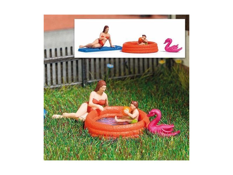 Busch 7862 Piscine pour enfants - Jardin - H0