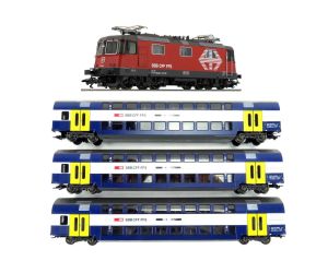 Märklin 37304 SBB Re 420 / Re 4/4 II "Lion" Umbauversion Mfx