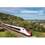 SB 070122 - Schweizer Eisenbahn Kalender 2022 - Offset Qualität