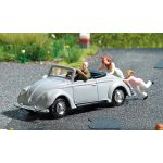 Busch 07824 Car Wash mit Bikini Girls - Bausatz - H0