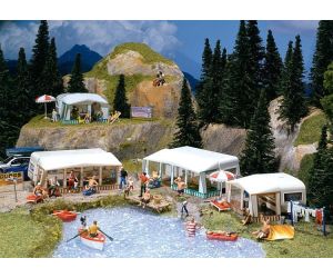 Faller 130503 Camping Wohnwagen-Set - Ansicht 1