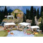 Faller 130503 Camping Wohnwagen-Set - Ansicht 1