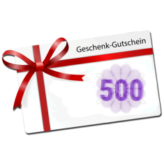 Swissbahn Geschenkgutschein - Wert 500 Franken
