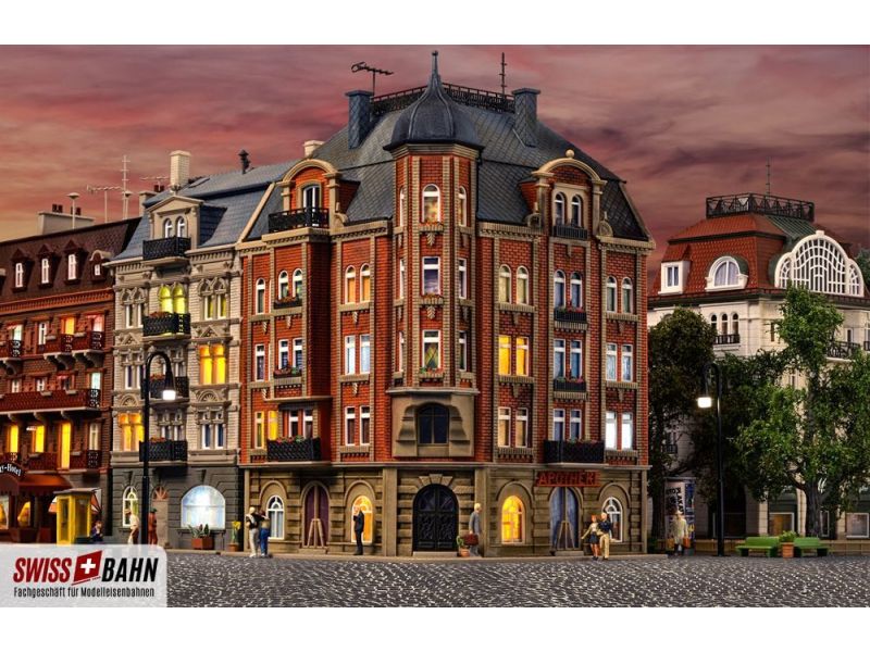 VOLLMER 43811 Maison d'angle Schlossallee 1 - H0...