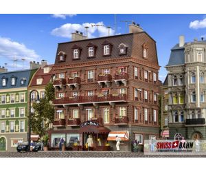 VOLLMER 43781 Restaurant mit Einrichtung und LED - Ansicht 1