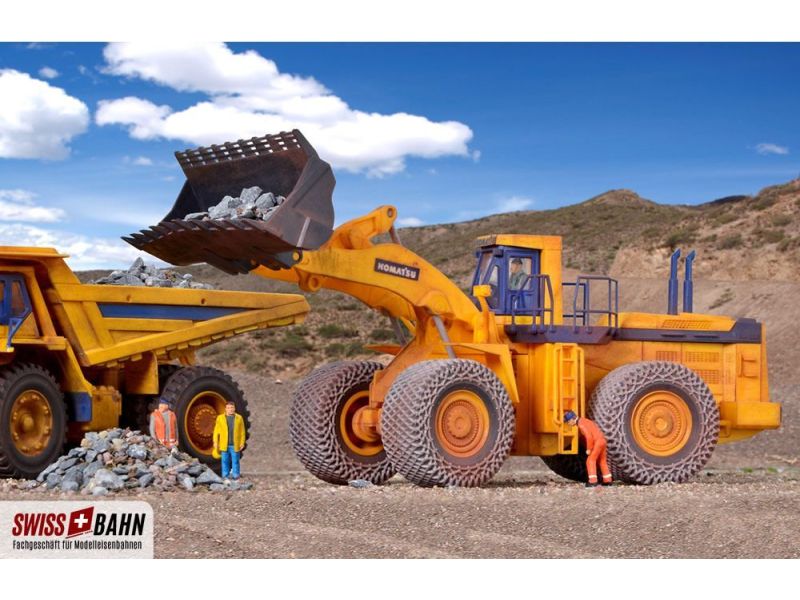 KIBRI 11454 KOMATSU pala gommata WA 800-2, H0...