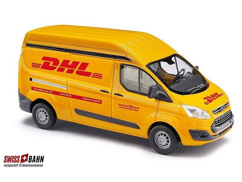 Busch 52511 Ford Transit DHL con tetto alto H0...