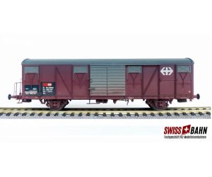 Exact-train 22035 SBB Güterwagen gealtert - H0