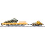 Märklin 39942 Verschneiter Zweiwege-Unimog mit Weihnachtsbaum - Ansicht 1