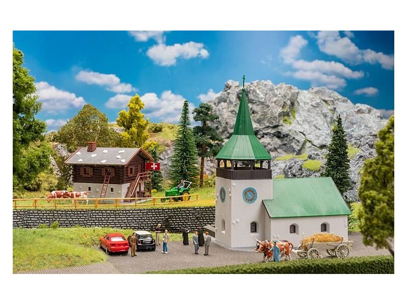 FALLER 190202 Maisons alpines Suisse - Ensemble double