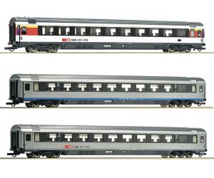ROCO 74021 SBB Personenwagen-Set, EuroCity