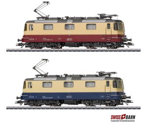 MÄRKLIN 37300 SBB Re 421 Doppelpackung TEE, Rheingold