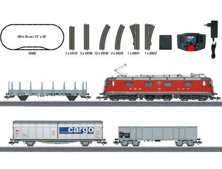 MÄRKLIN 29488 SBB Re 620 Digital-Startpackung Güterzug