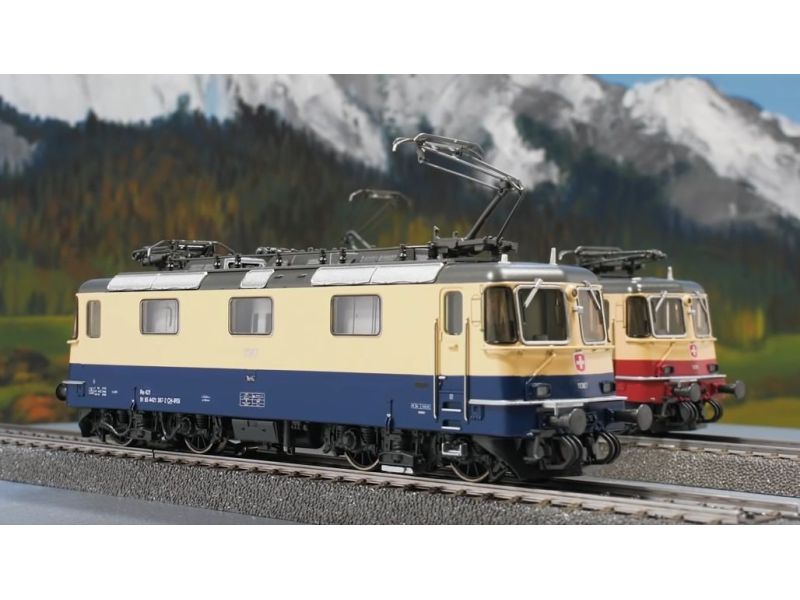 MÄRKLIN 37300 SBB Re 421 Doppelpackung TEE, Rheingold