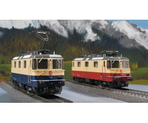 MÄRKLIN 37300 SBB Re 421 Doppelpackung TEE, Rheingold