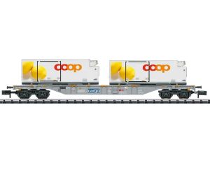 MINITRIX 15492 Containertragwagen coop® - Ansicht 1