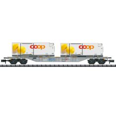 MINITRIX 15492 Containertragwagen coop®