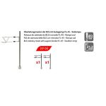 MAFEN 21703 BLS Südrampen- Mast FL45 Ausleger - Ansicht 1