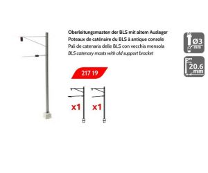 MAFEN 21719 BLS Mast mit altem Ausleger (2 St.) - Ansicht 1
