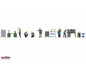 NOCH 16250 Figuren-Themenwelt 'Werkstatt'