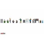 NOCH 16250 Figuren-Themenwelt 'Werkstatt'