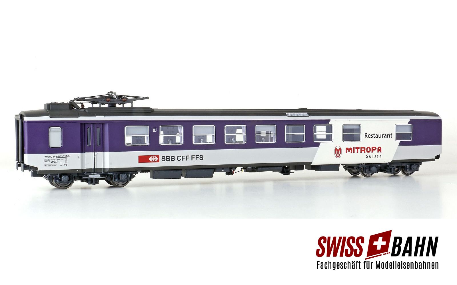 日本製低価スイス SWISS SBB CFF FFS L.S.Models Exclusive(Made by Modern Gala)3車輌セット UIC-X Apm+UIC-X Bpm RIC 月と星 外国車輌