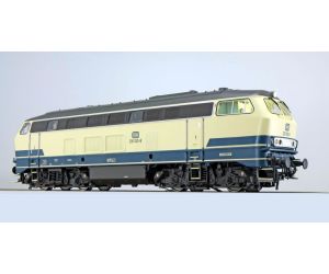 ESU 31001 Diesellok, H0, BR 216, 216 100 DB, ozeanblau/beige