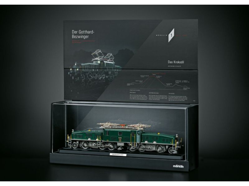 Märklin 341065 Vitrine de présentation pour SBB Krokodil