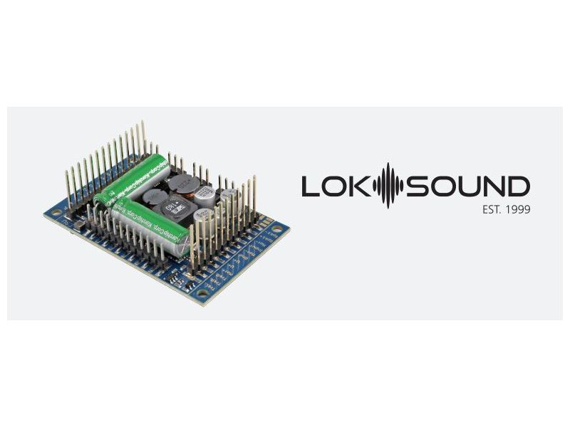 ESU 58515 Loksound 5 L DCC/MM/SX/M4, connettore a pin...