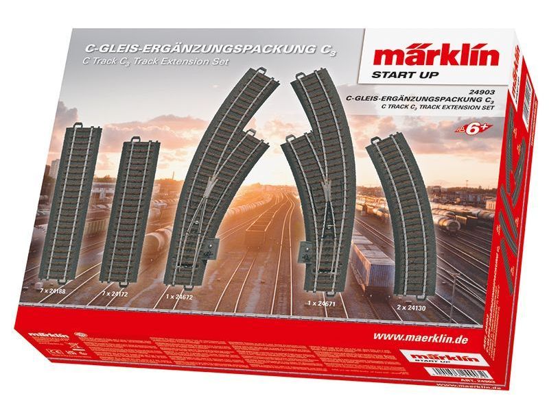 Märklin 24903 C-Gleis-Ergänzungspackung C3