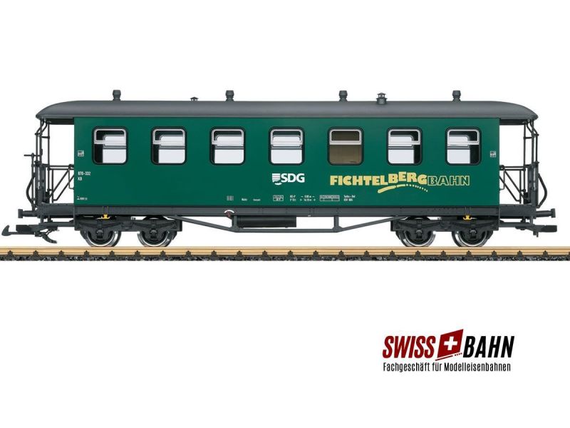 LGB 36370 SDG carrozza- Fichtelbergbahn