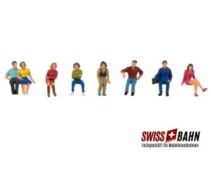 Faller 151618 Sitzende Passagiere unterwegs - Ansicht 1