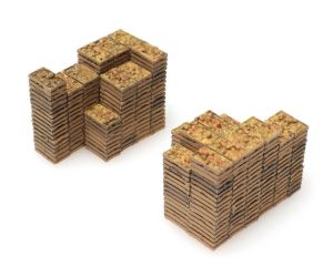 ARTITEC 28121 Obstkisten - Obst in Schweizer Harassen, H0