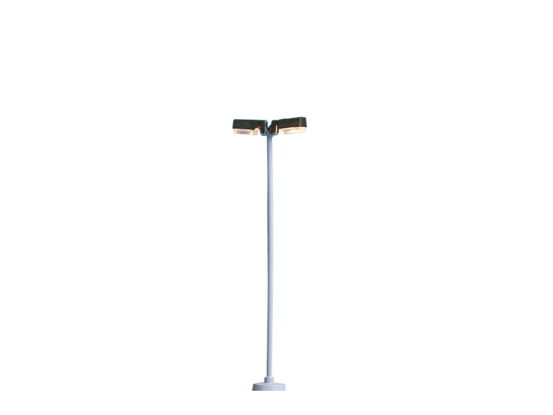 Brawa 84060 Lampe de place, 2 fois, hauteur 115 mm H0