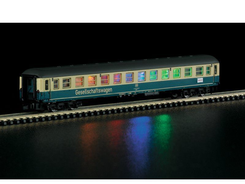 SWIBA 55869 - Wagon LED - Éclairage DISCO 230mm...