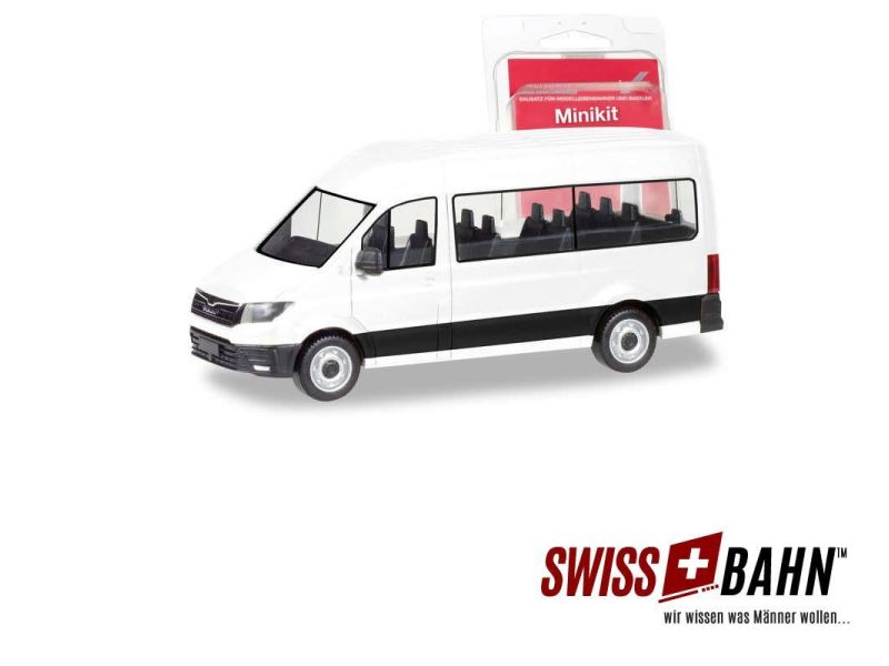 HERPA 12935 MINIKIT - MAN TGE Bus, weiß (H0)