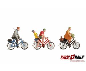 NOCH 15898 Die lustigen Radfahrer - H0 - Ansicht 1