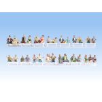 NOCH 16050 Mega-Spar-Set 30 sitzende Figuren - H0 - Ansicht 1