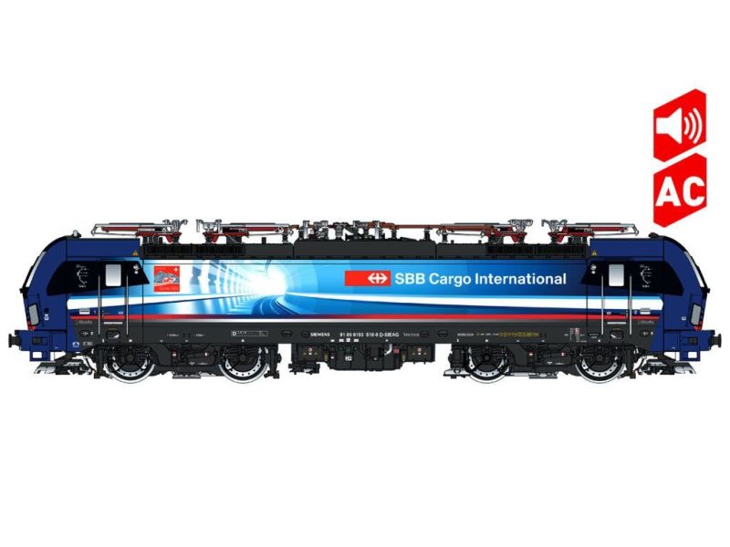 LS MODEL 17612S SBB E-Lok BR 193 - Cargo Ceneri (AC)