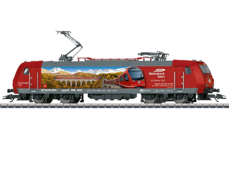 Märklin 36647 Locomotiva elettrica BR 185 - Record...
