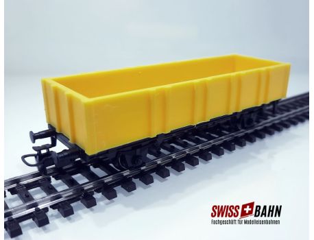 SWIBA - 4415-NBG SBB Hochbordwagen gelb,  AC