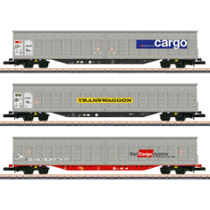 Märklin 82418  Schiebewandwagen-Set Cargo