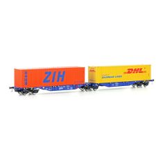 MEHANO 90663 Containerwagen Sggmrss DHL-ZIH