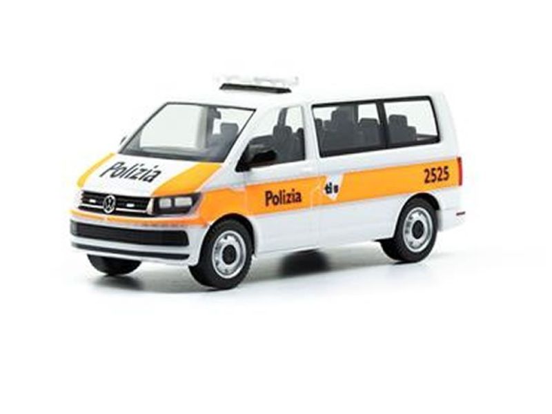 HERPA 5118 VW T6 Transporter Kapo Ticino (ferrovia...