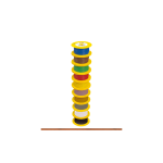 BRAWA 3113 - 100m Kabel Litze 0,14mm² - Schaltlitze Grün