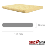 SWIBA 5100 Holzspatel aus Holz, gerundet (100er Pack) - Ansicht 1