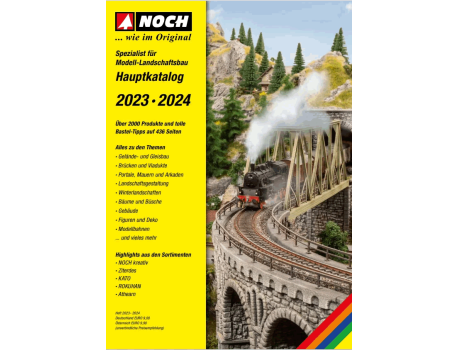 NOCH 72230 Hauptkatalog, 436 Seiten Katalog 2023/2024