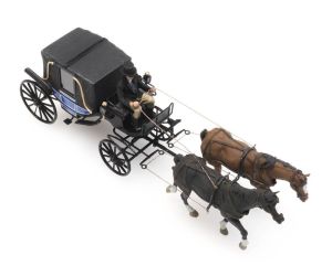 Artitec 387.424 Landauer Kutsche geschlossen - H0