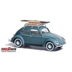 BUSCH 52911 VW Käfer mit Dachträger, verschneit - Ansicht 1