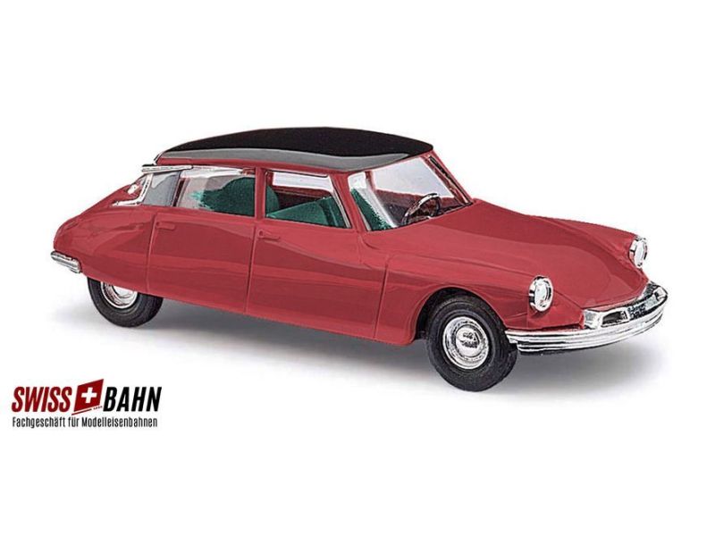 BUSCH 48021 Citroën DS 19 rosso, bi-colore (ferrovia...